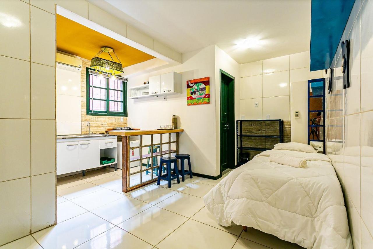 Florianópolis Studios Duplos E Individuais 450M Da Praia Rai מראה חיצוני תמונה