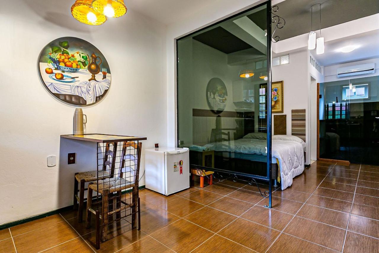 Florianópolis Studios Duplos E Individuais 450M Da Praia Rai מראה חיצוני תמונה